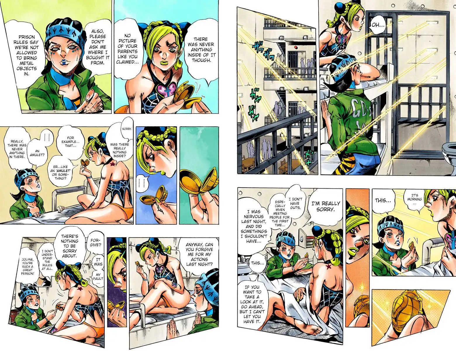 JoJos Bizarre Adventure Part 6: Stone Ocean Chapter 5 3